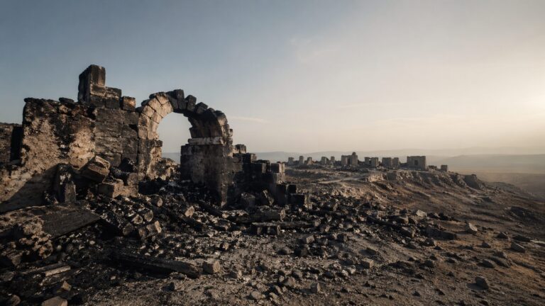Deuteronomy 13 Commentary - Featured Image - Ruins of a forgotten landscape
