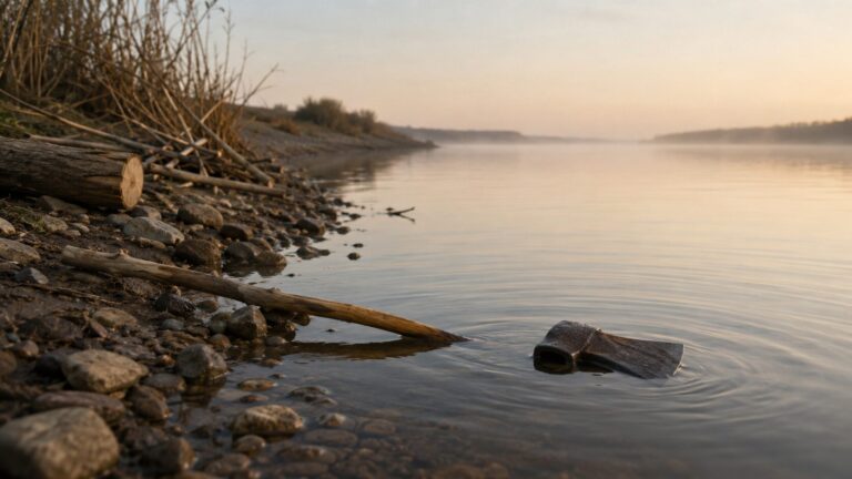 2 Kings 6 Commentary - Featured Image - Morning mist by the quiet river