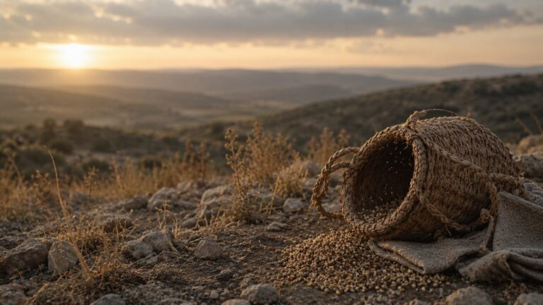 2 Thessalonians 3 Commentary - Featured Image - Golden hour on a rocky hillside
