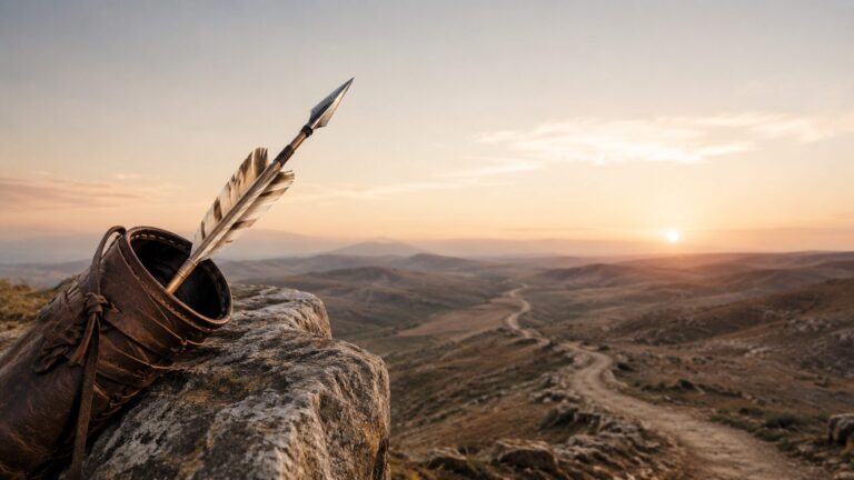 Isaiah 49 Commentary - Featured Image - Serene path through rugged hills