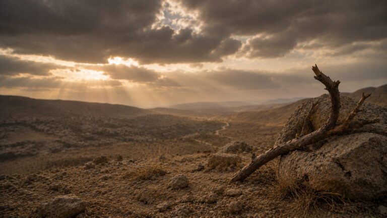 Jeremiah 12 Commentary - Featured Image - Desolate valley under dramatic sky