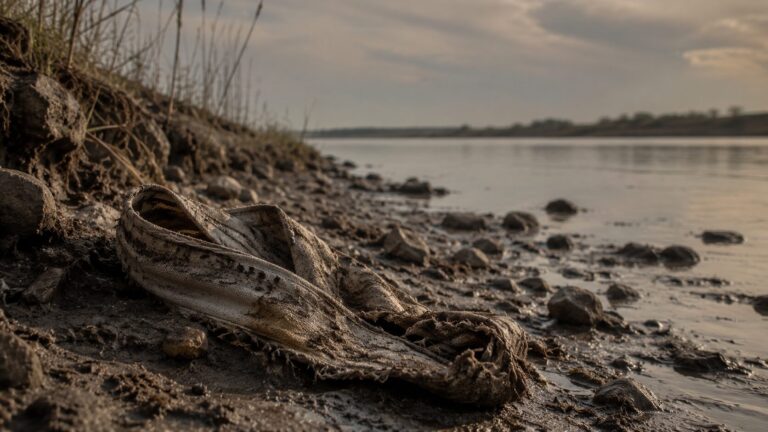 Jeremiah 13 Commentary - Featured Image - Forgotten fabric by the riverbank