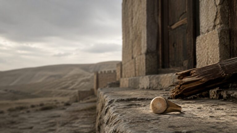 Jeremiah 22 Commentary - Featured Image - Ancient ruin with forgotten relics