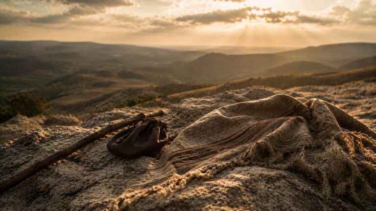 Job 29 Commentary - Featured Image - Golden hour over rocky plateau