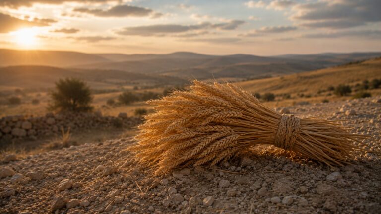 Psalm 126 Commentary - Featured Image - Golden wheat in the evening light