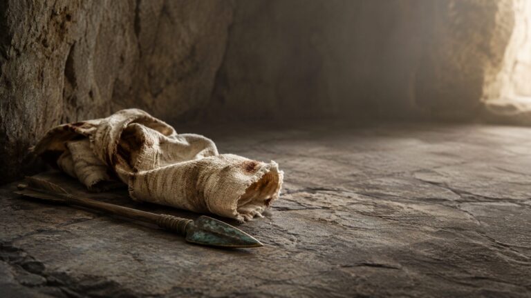 Psalm 38 Commentary - Featured Image - Ancient relics in a rustic cave