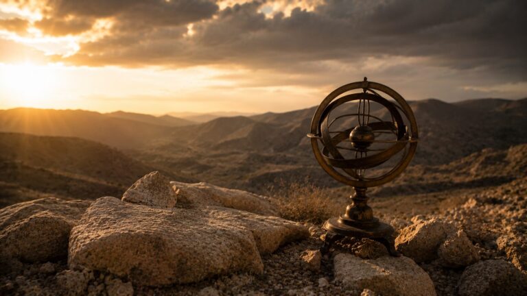Daniel 12 Commentary - Featured Image - Golden hour over desert landscape
