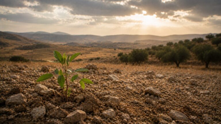 Hosea 14 Commentary - Featured Image - New life in a rugged landscape