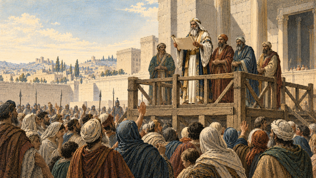 1 Esdras 9 Commentary: Ezra's Reforms and the Reading of the Law | The ...